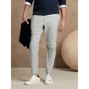 NWT Banana Republic Motion Tech Hybrid Pants Men’s 34 Gray Quarry Performance